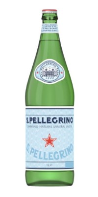 S. Pellegrino Glas