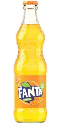 Fanta Orange Glas 