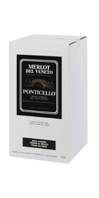 PONTICELLO Merlot Veneto IGT Bag-in-Box