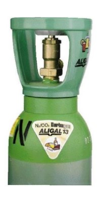 Aligal 13 klein - 70% Stickstoff, 30% Kohlensäure 7Kg 9L