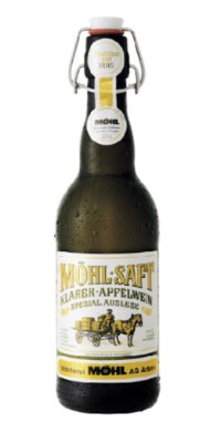 Möhl Apfelwein Saft KLAR Spezial