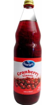 Ocean Spray Cranberry Glas