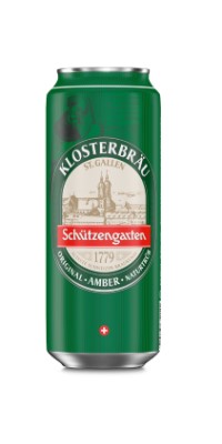 Schützengarten St. Galler Klosterbräu Amber Dosen