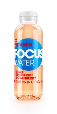 FOCUSWATER Rot/Relax Grapefruit&Cranberry