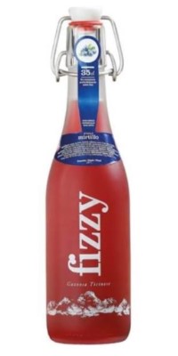 Fizzy Gazzosa Heidelbeere Glas