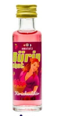 Bürin Shot Kirschen Likör