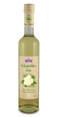 Holderhof Sirup Holunderblüten BIO Glas