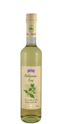 Holderhof Sirup Apfelminze BIO Glas