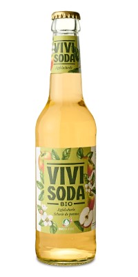 VIVI SODA Apfelschorle BIO Glas MW