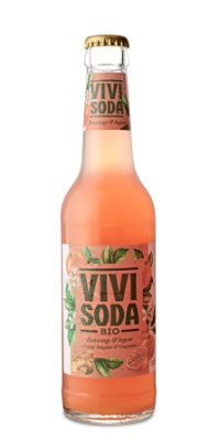 VIVI SODA Blutorange & Ingwer BIO Glas MW