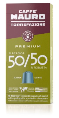 1662 - PREMIUM 50/50 Capsule Alu Compatibili N* - Caffè MAURO