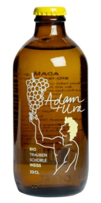 Adam + Uva Bio Traubenschorle weiss