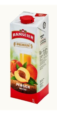 Ramseier Premium 100% Pfirsich Nektar Tetra