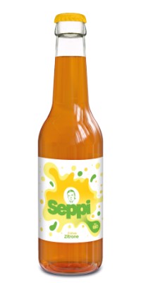 SEPPI BioTEA Zitrone Glas - EINWEGFLASCHE