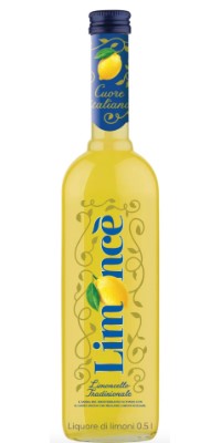 Limoncello Stock Limonce Tradizionale Likör