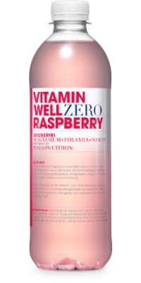 VITAMIN WELL Zero Raspberry zuckerfrei - Himbeere/Zitrone