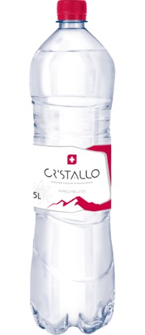 Cristallo rot mit CO2 PET 