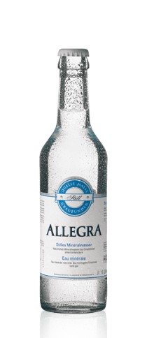 Allegra ohne CO2 Glas