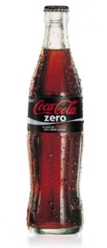 Coca Zero Glas 