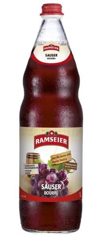 Sauser rot Ramseier Glas pasteurisiert - Saisonartikel
