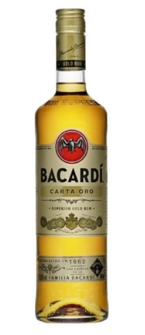 Bacardi Carta Oro Superior Gold Rum - Bestellartikel