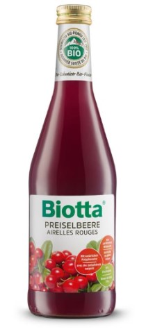 Biotta Preiselbeer Plus