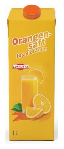 Lufrutta Orangensaft Tetra