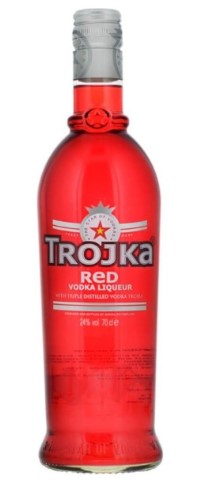 Trojka Vodka rot