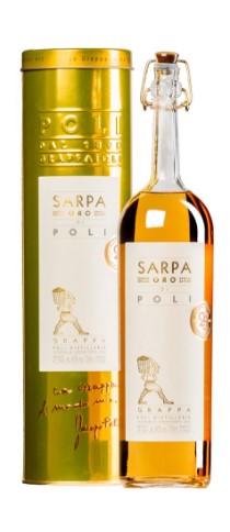 Grappa Sarpa ORO (Gold) di Poli - Poli