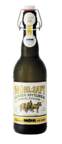 Möhl Apfelwein Saft KLAR Spezial