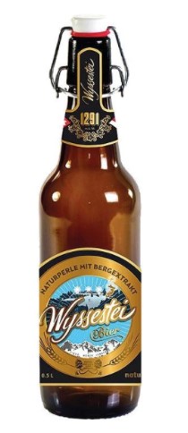 Wyssestei Bier 5.2% Naturperle Bügel