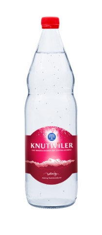 Knutwiler rot wenig CO2 Glas