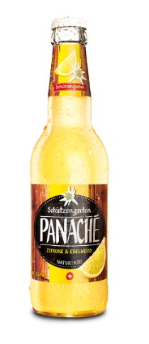 Schützengarten Zitronen-Edelweiss Panaché Glas EW