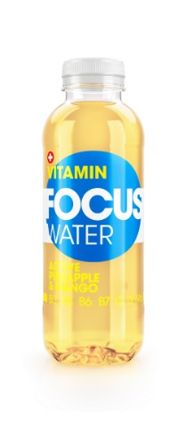 FOCUSWATER Gelb/Active Exotic Ananas&Mango