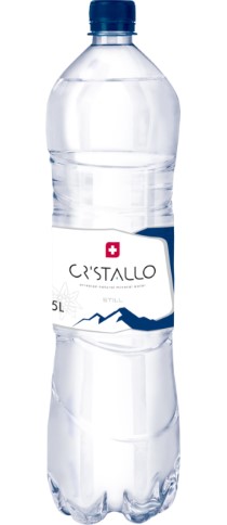 Cristallo blau ohne CO2 PET - Bestellartikel