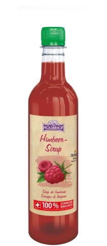 Holderhof Sirup Himbeer 100% Schweizer Rohstoffe PET