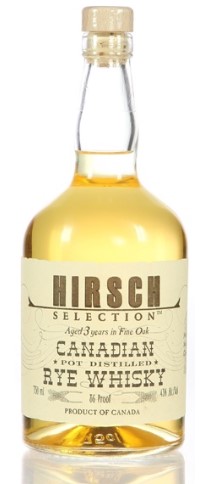 Canadian RYE Whiskey Hirsch 3year