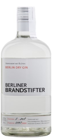 BERLINER BRANDSTIFTER Dry Gin - Bestellartikel