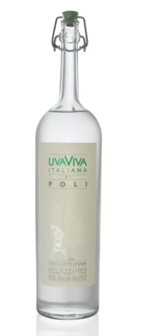 Grappa Uvaviva Italiana (Malvasia-Moscato) - Poli
