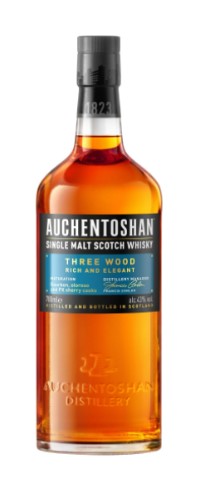 Single Malt Scotch Whisky AUCHENTOSHAN Three Wood Tripple Distilled