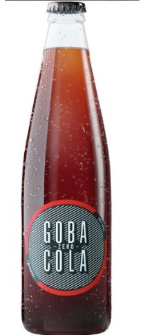 Goba Cola zero Glas
