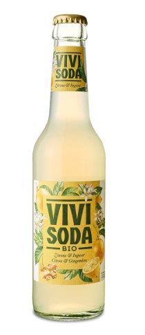 VIVI Zitrone & Ingwer BIO Glas MW