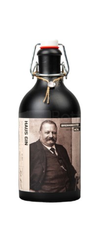 Haus Gin Brennmeister Möhl Bügelflasche