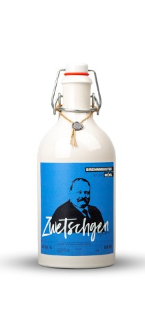 Zwetschgen Brennmeister Möhl Bügelflasche