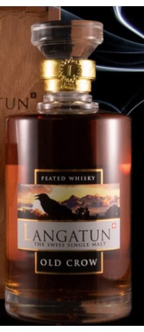 Langatun Single Malt Peated Whisky OLD CROW