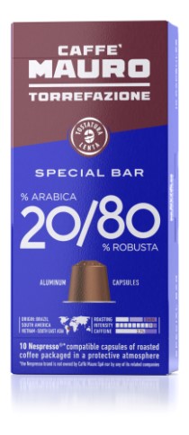 1663 - SPECIAL BAR 20/80 Capsule Alu Compatibili N* - Caffè MAURO