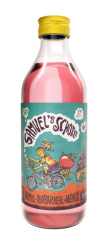Samuels Schorle Apfel-Rhabarber-Aronia Bio MW