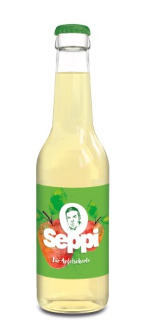 SEPPI Apfelschorle BIO Glas - EINWEGFLASCHE