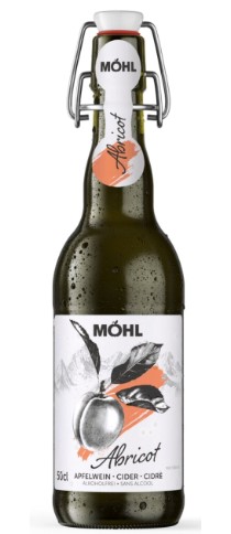 Möhl Abricot alkoholfrei Glas